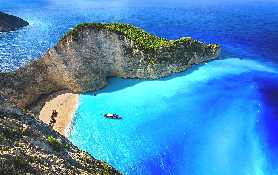 Beaches Zakynthos Island Greece Navagio Beach Greece Happytrips